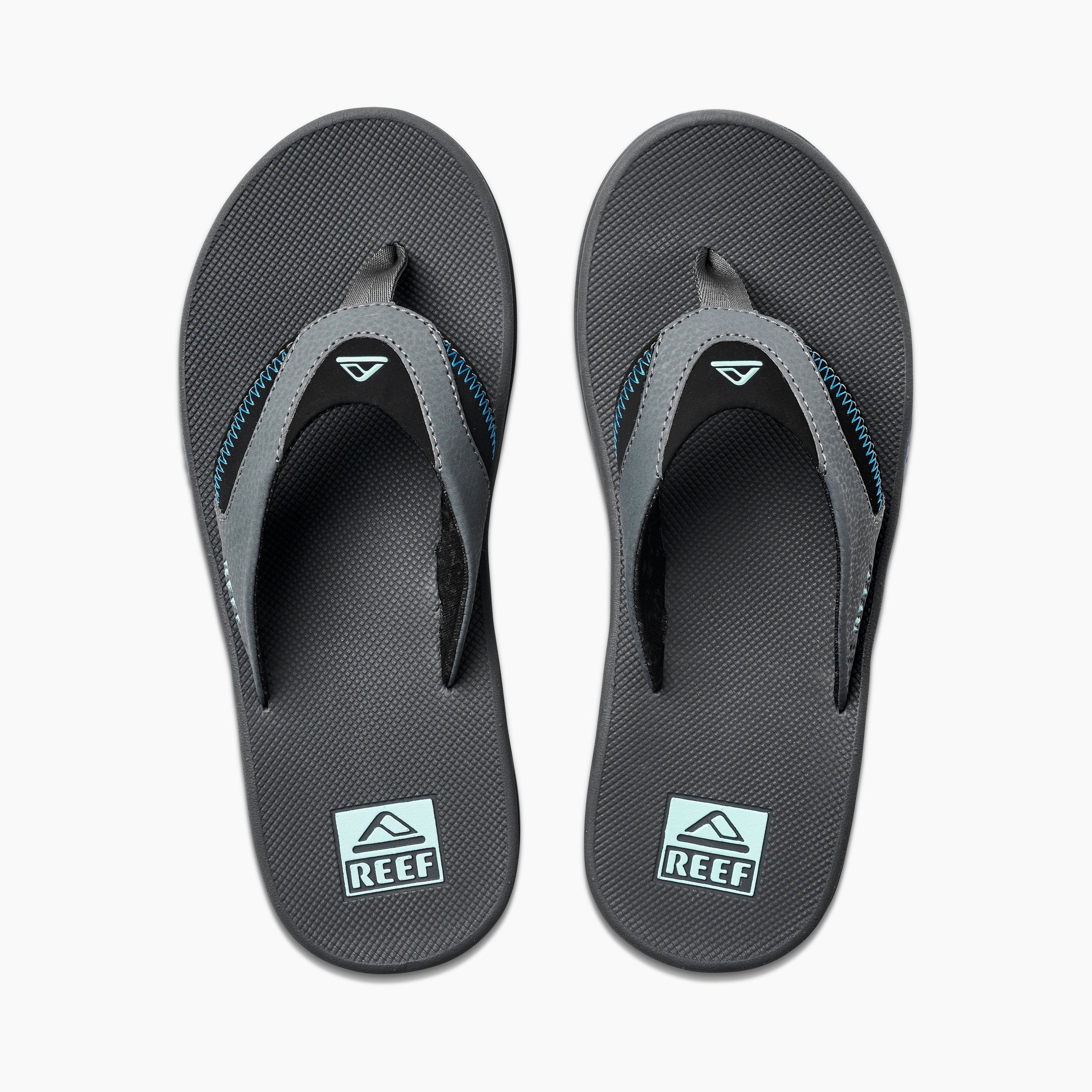 Fanning - Gunmetal/Ocean