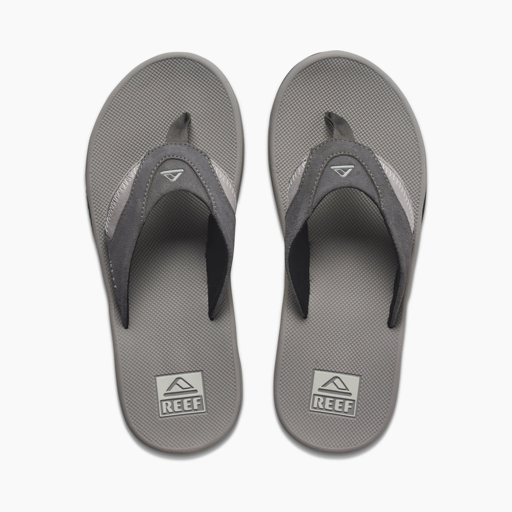 Fanning - Grey Suede