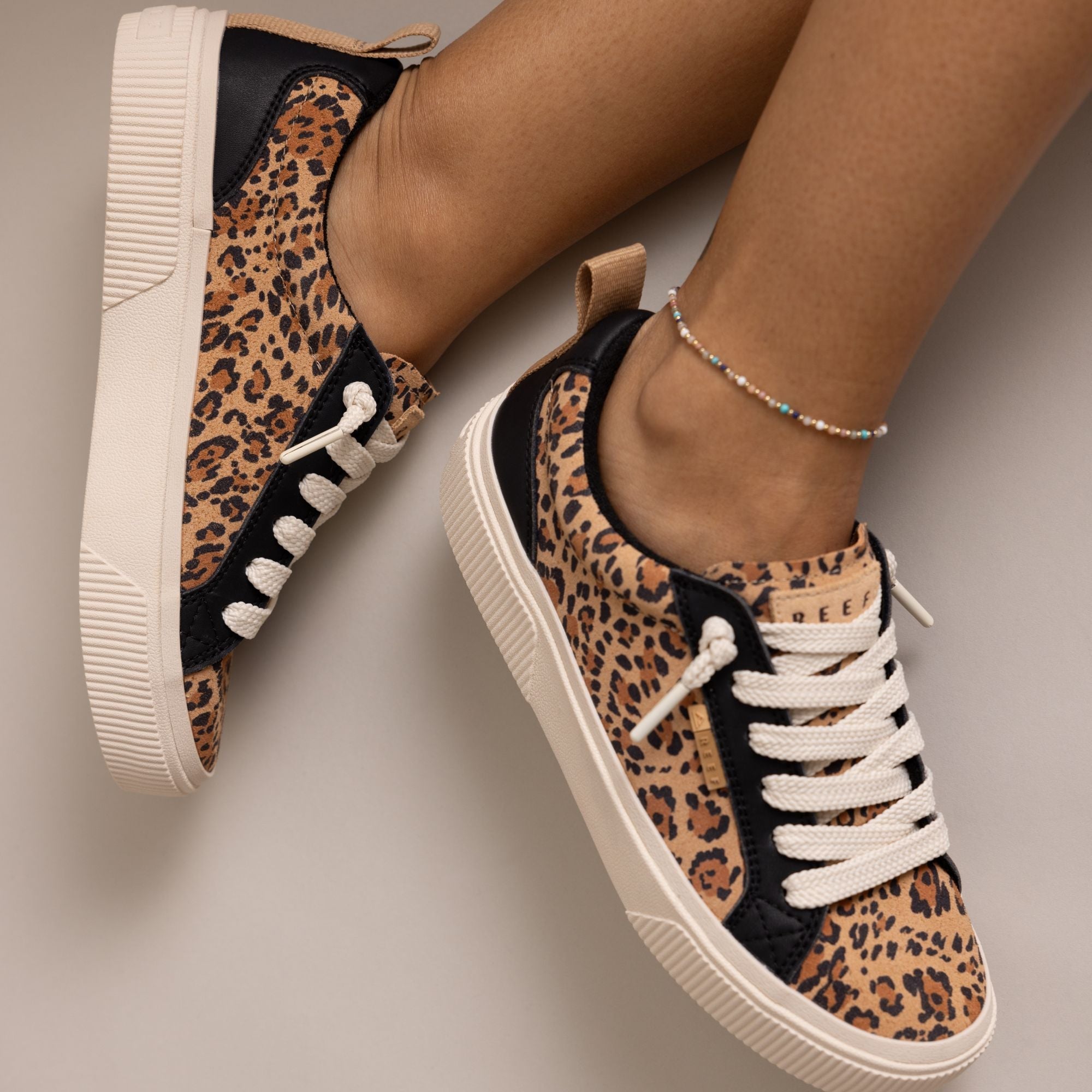 Lay Day Dawn - Leopard Suede