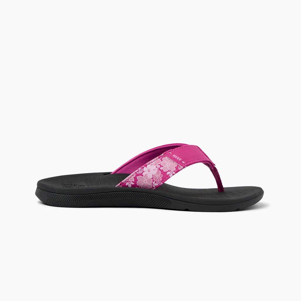 Santa Ana - Fuchsia Red/Black