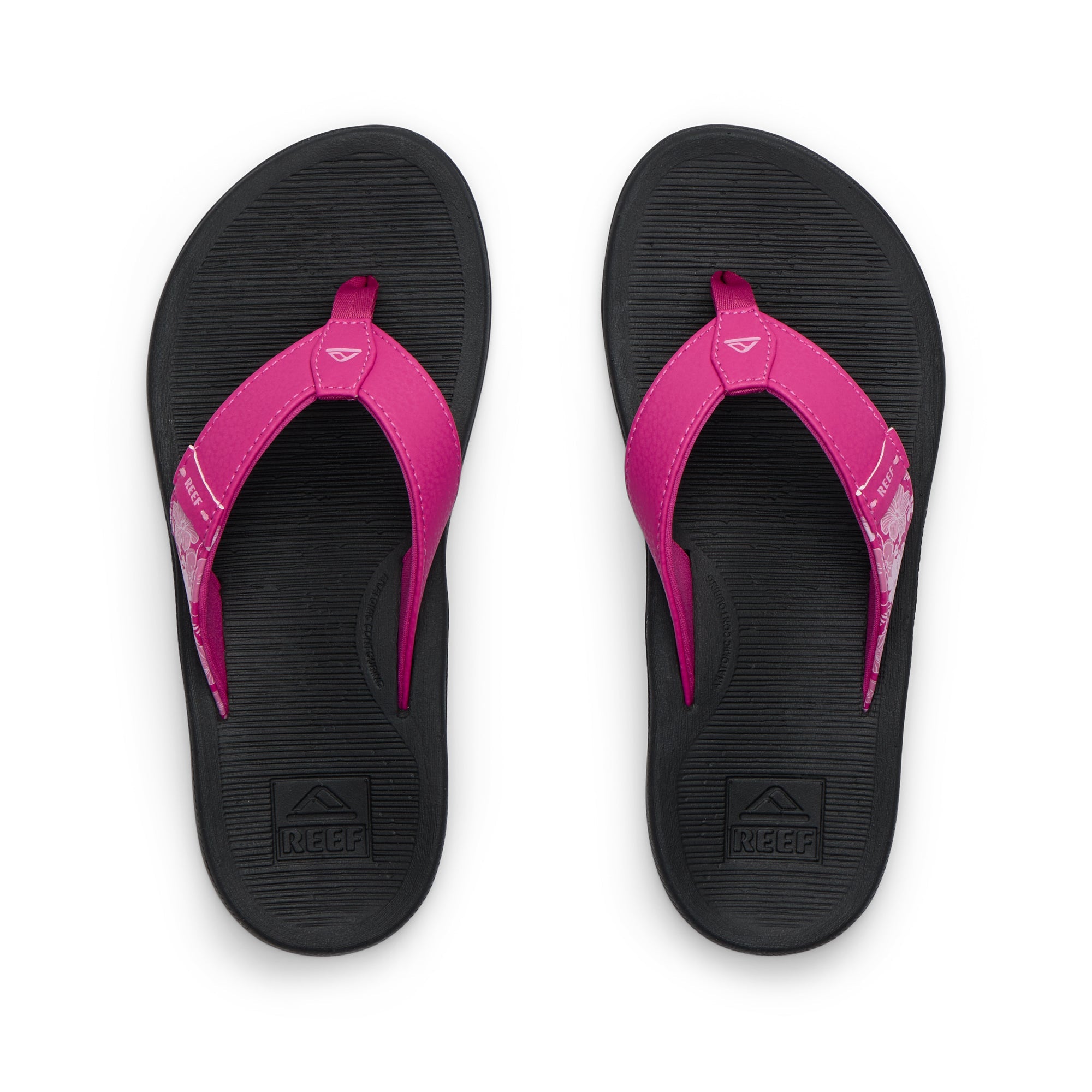 Santa Ana - Fuchsia Red/Black