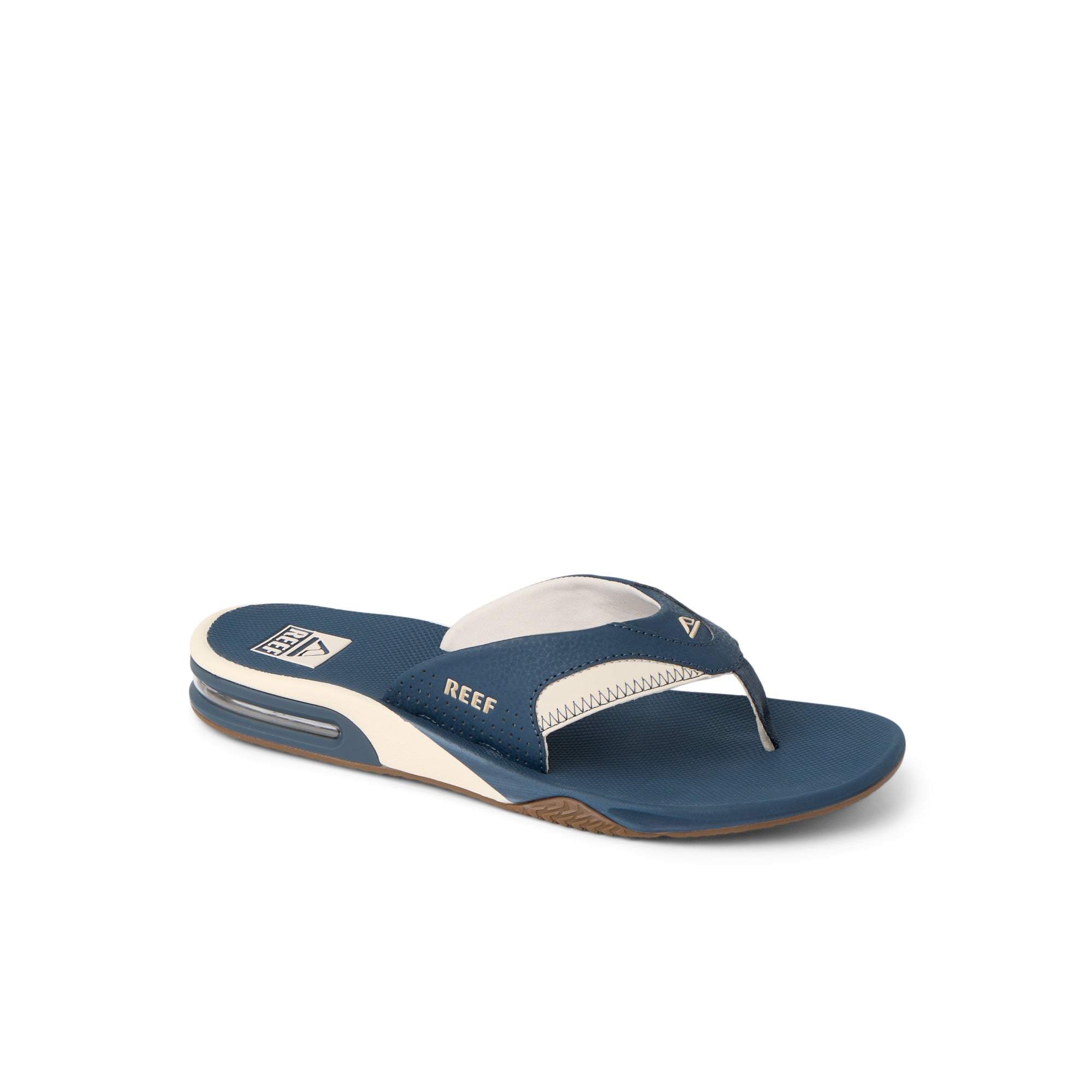 Fanning - Navy/Oat