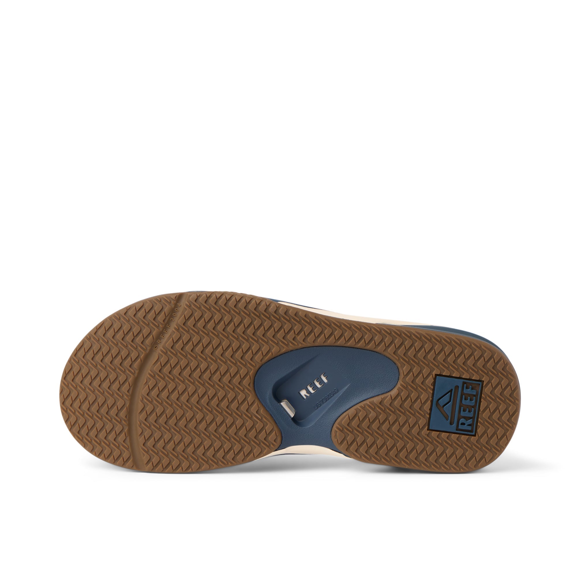 Fanning - Navy/Oat