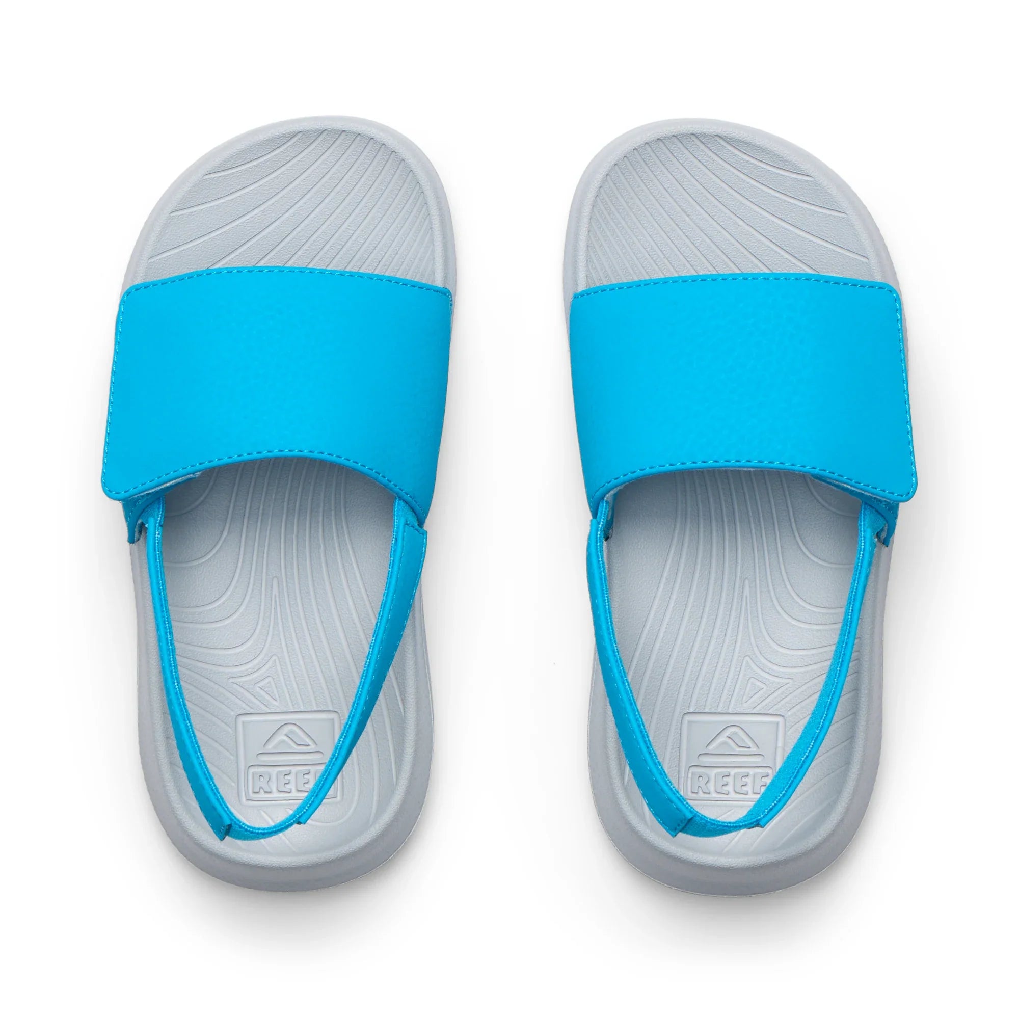 Little Salty Slide - Grey/Blue