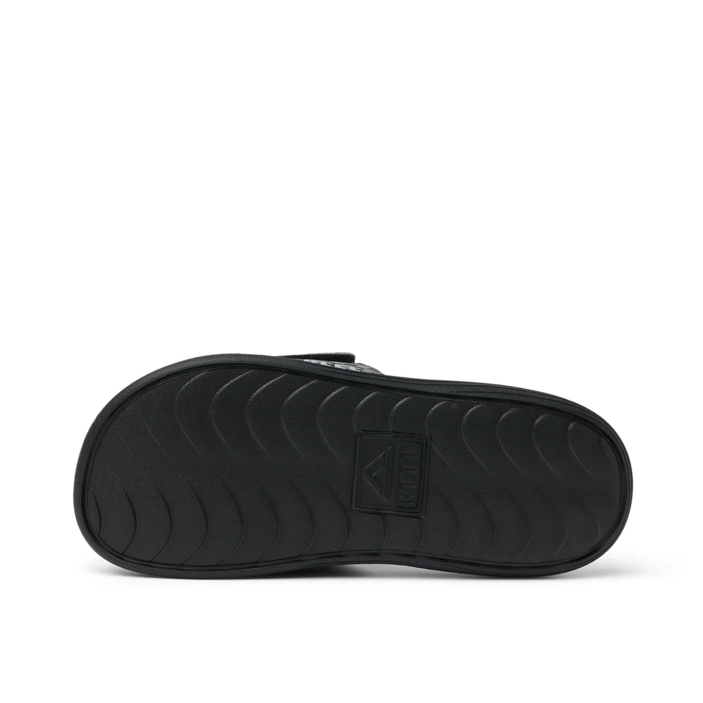 Kids Salty Slide - Black Swell Checker
