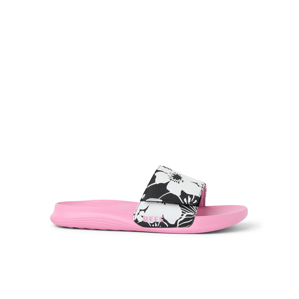 Kids Salty Slide - Black/Pink