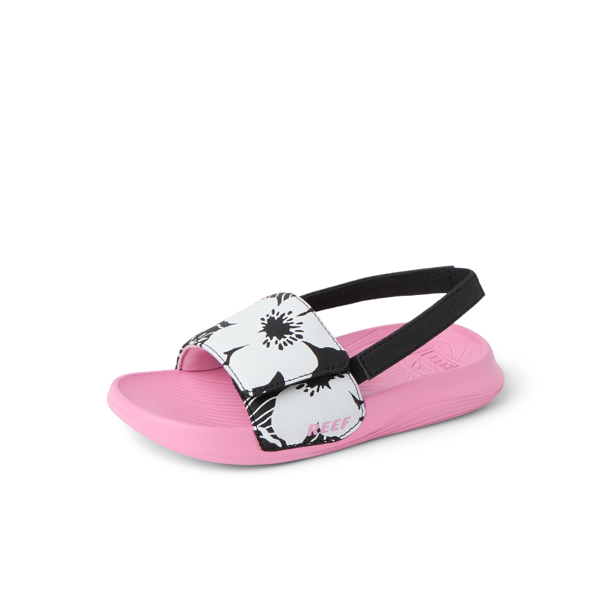 Little Salty Slide - Black/Pink