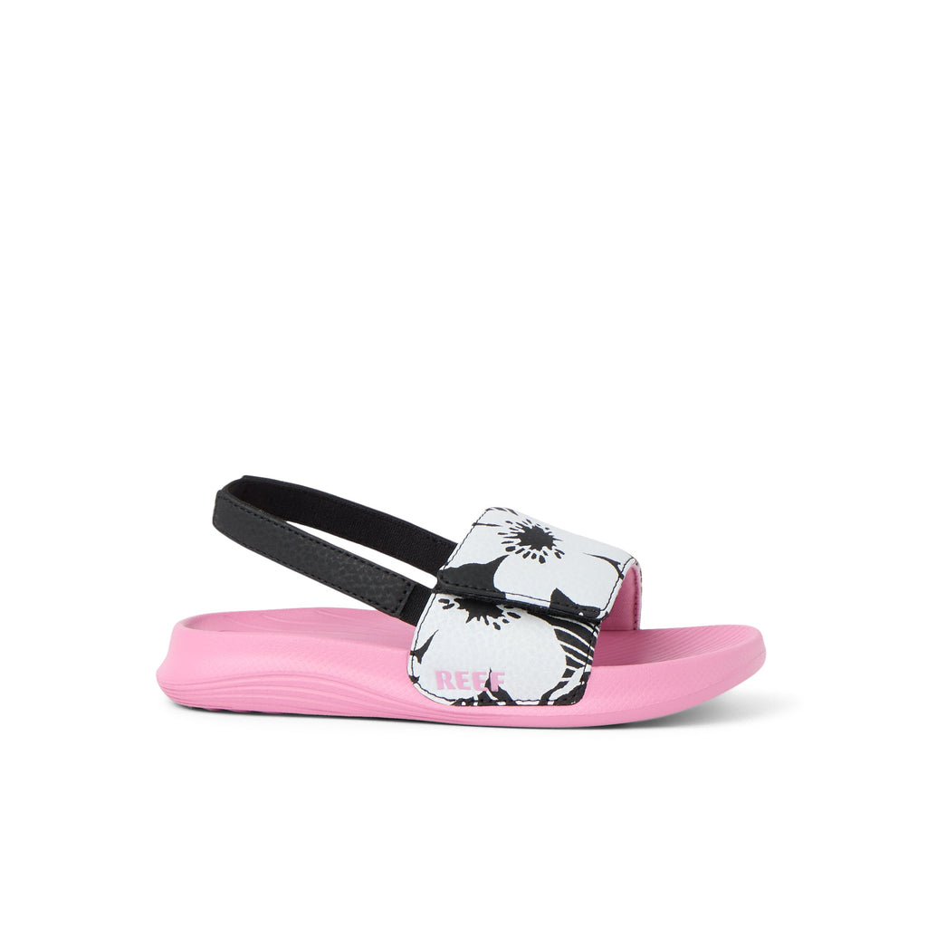 Little Salty Slide - Black/Pink