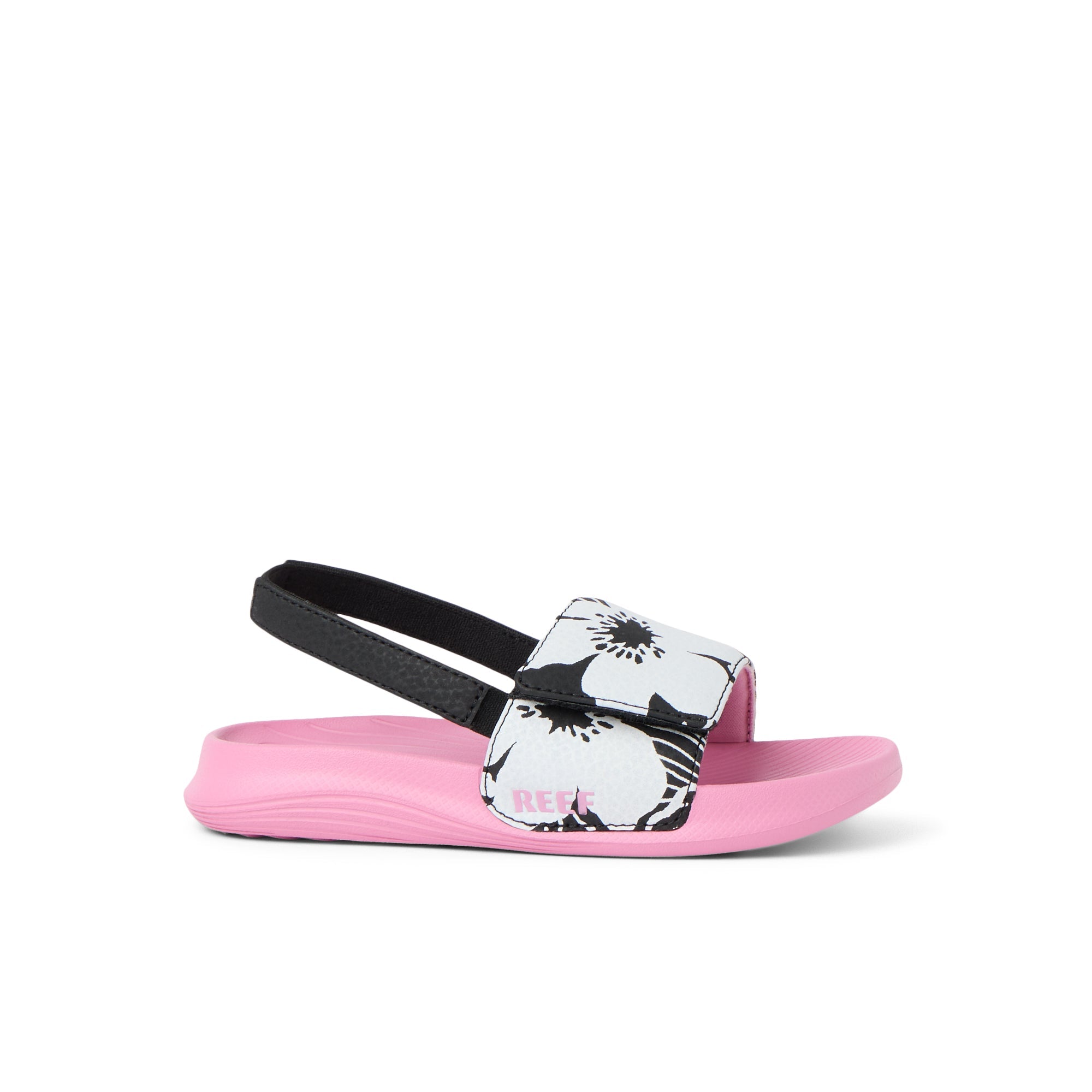 Little Salty Slide - Black/Pink