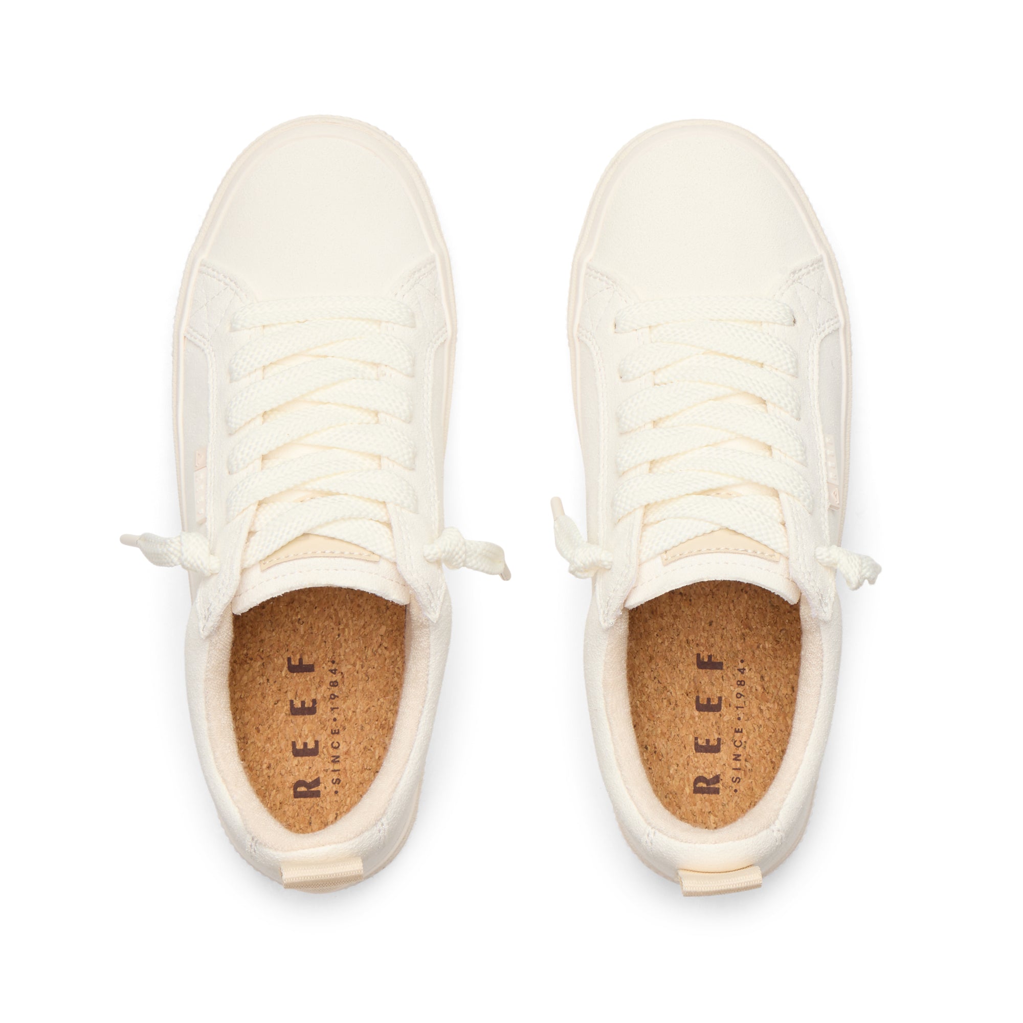 Lay Day Dawn - White Suede