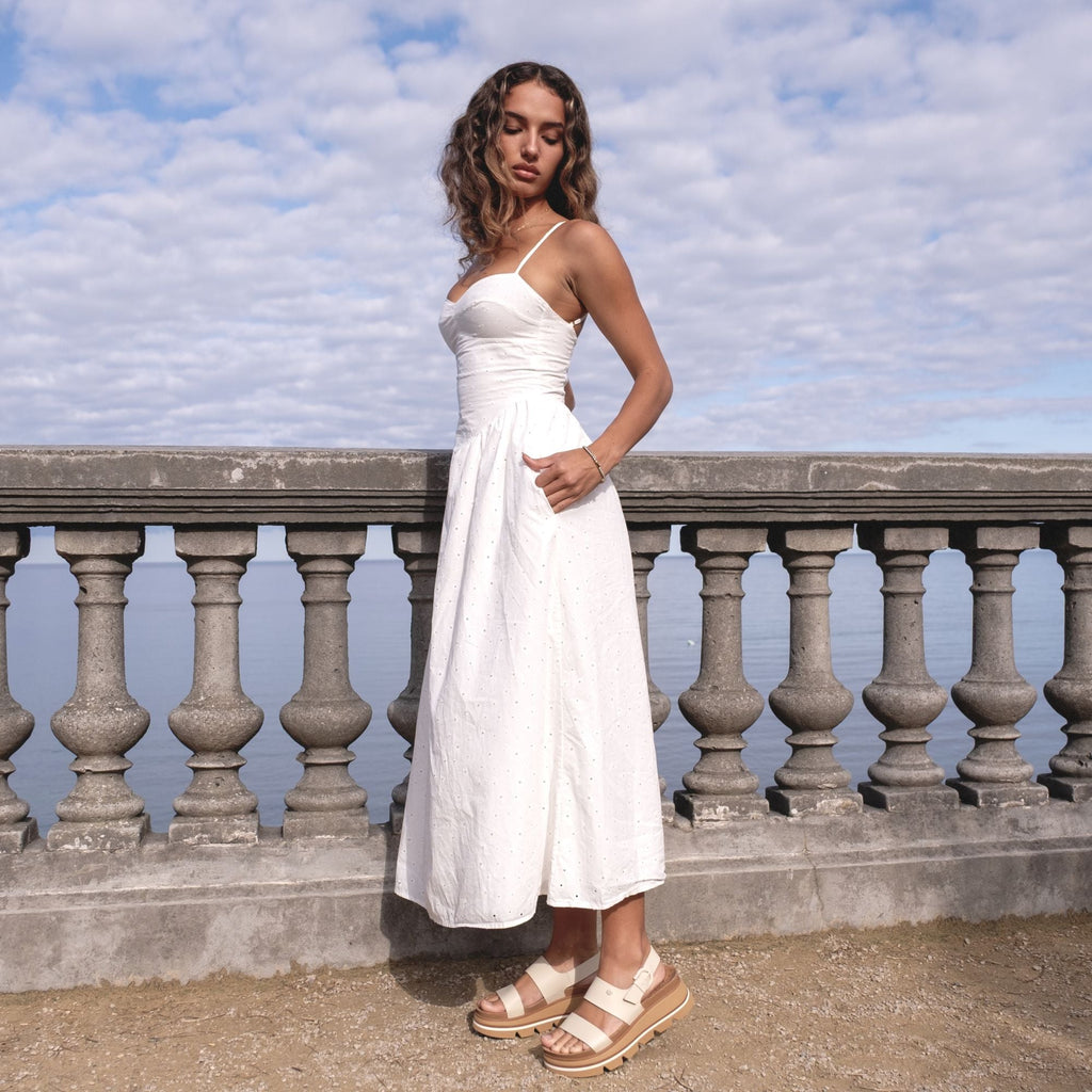 Vista Luxe Liah - White/Tan